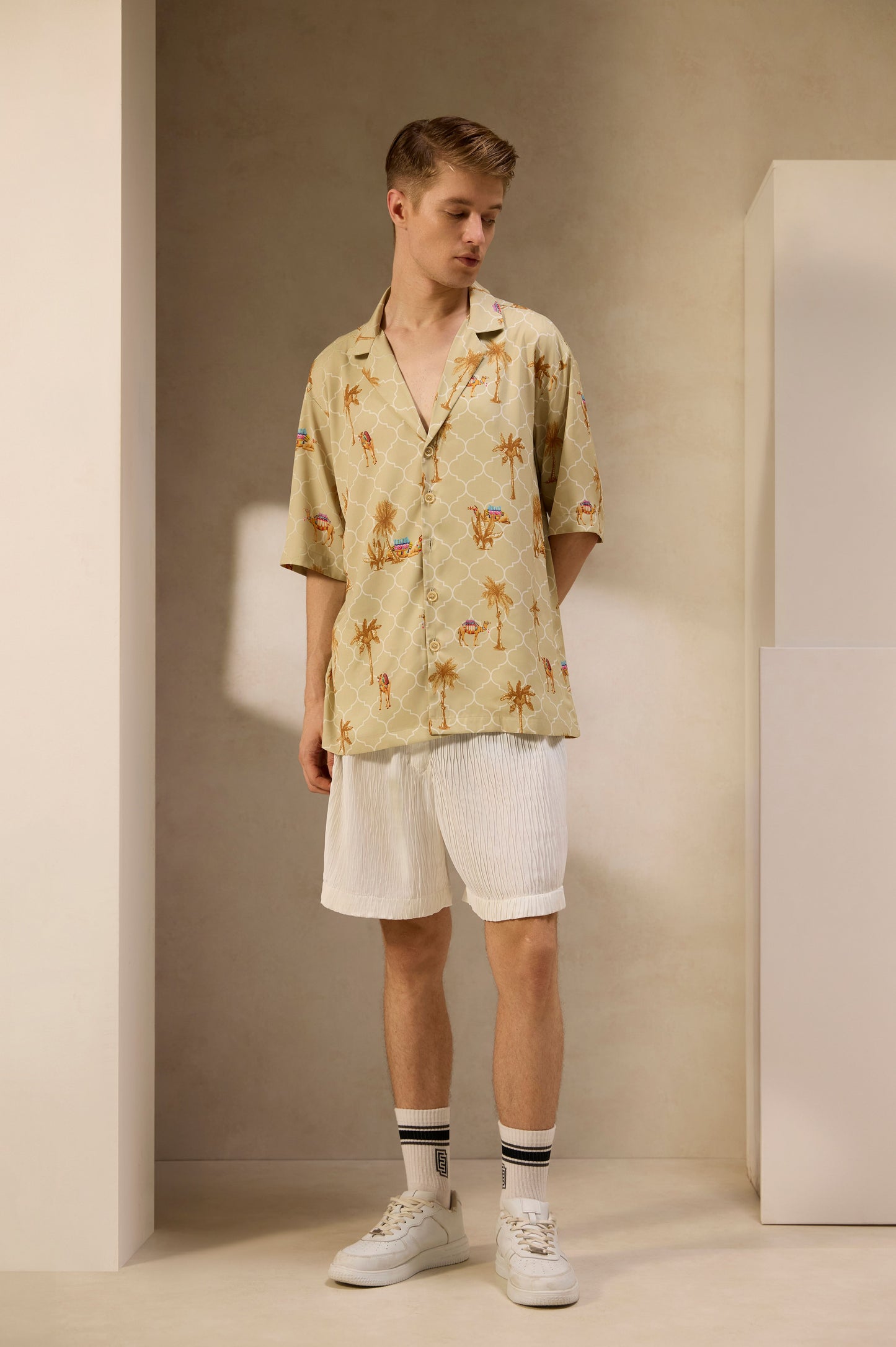 Sahara Soirée Print Shirt
