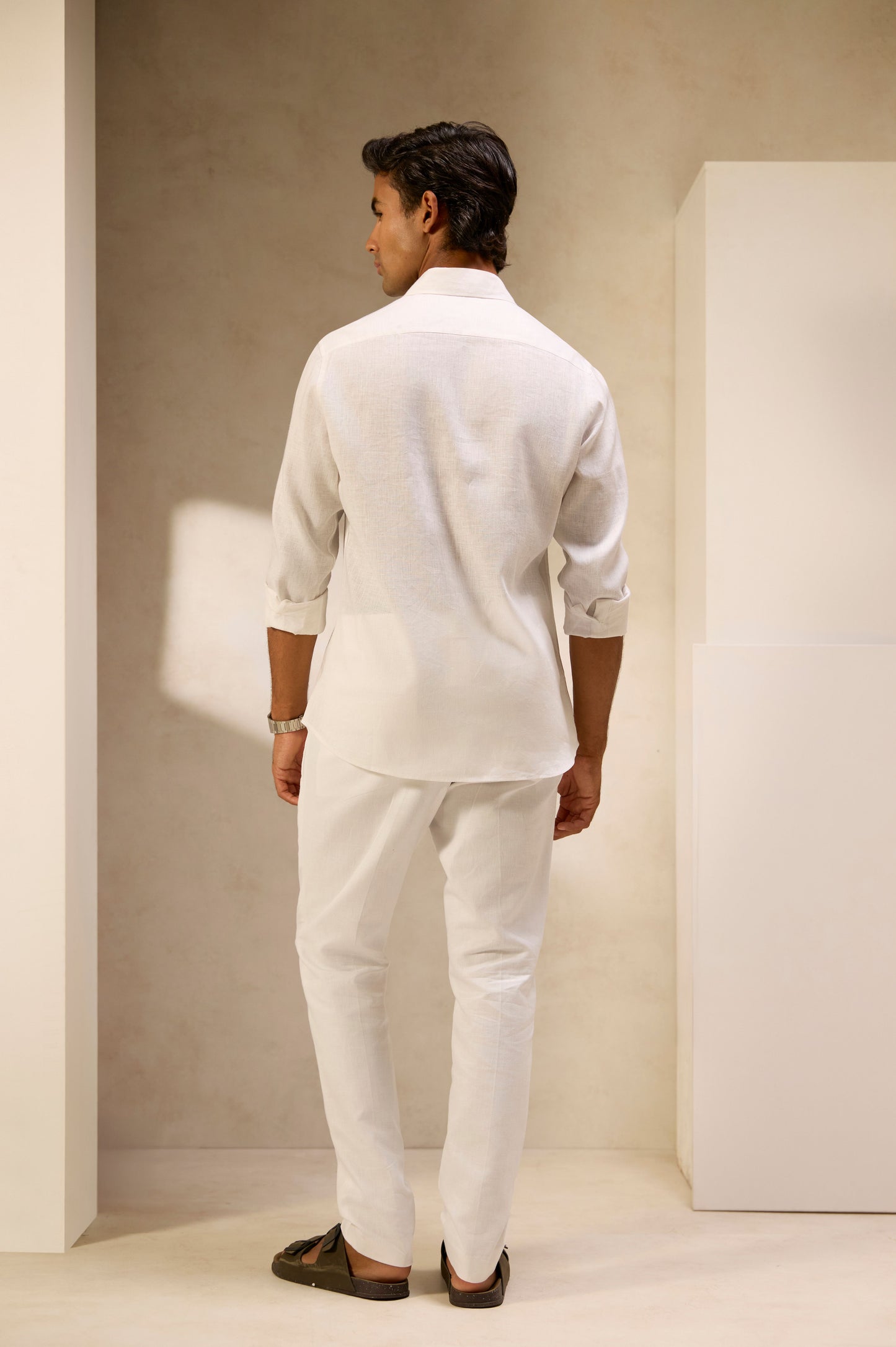 White Linen Shirt