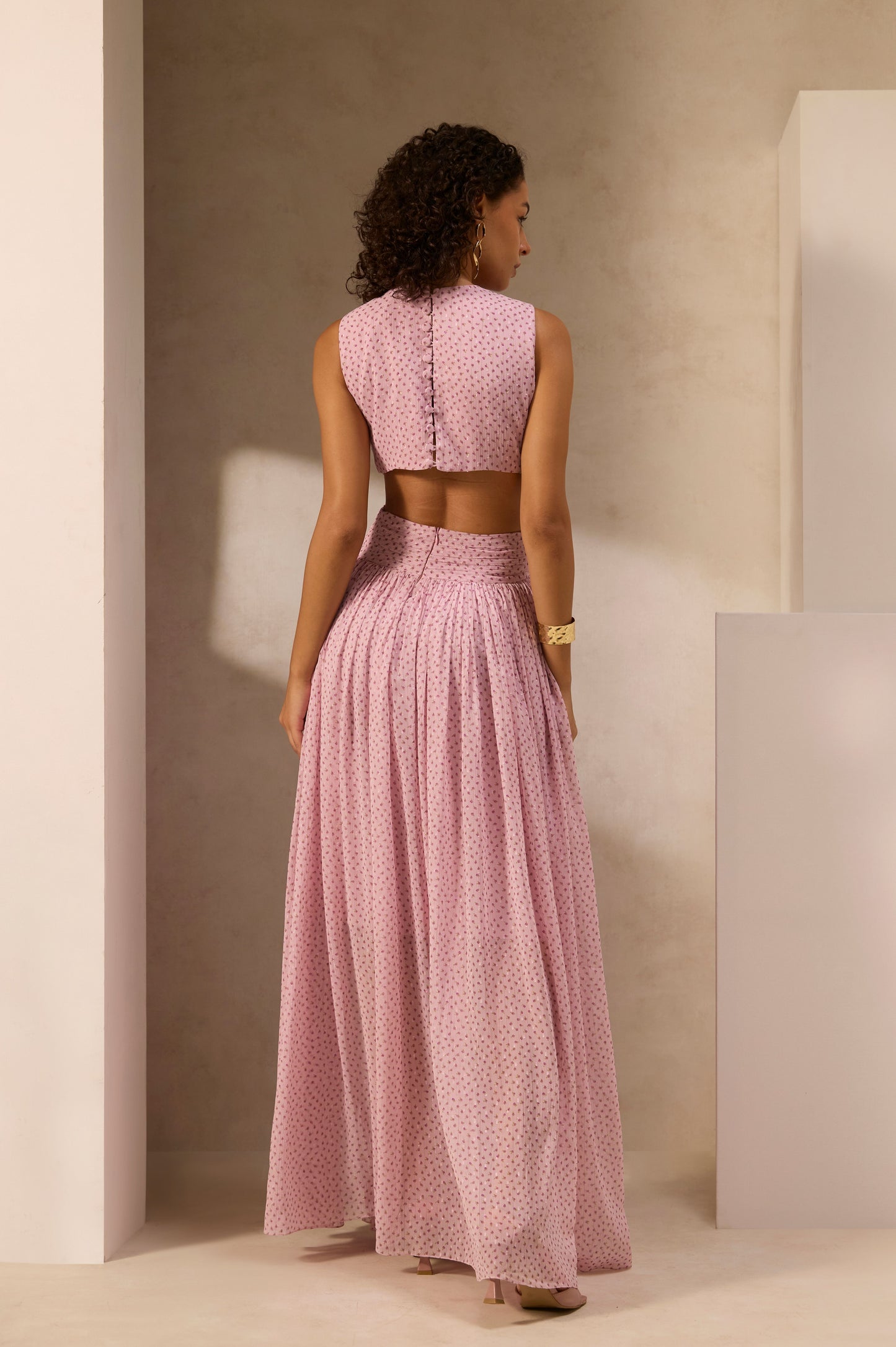 Lavender Waltz Maxi Dress