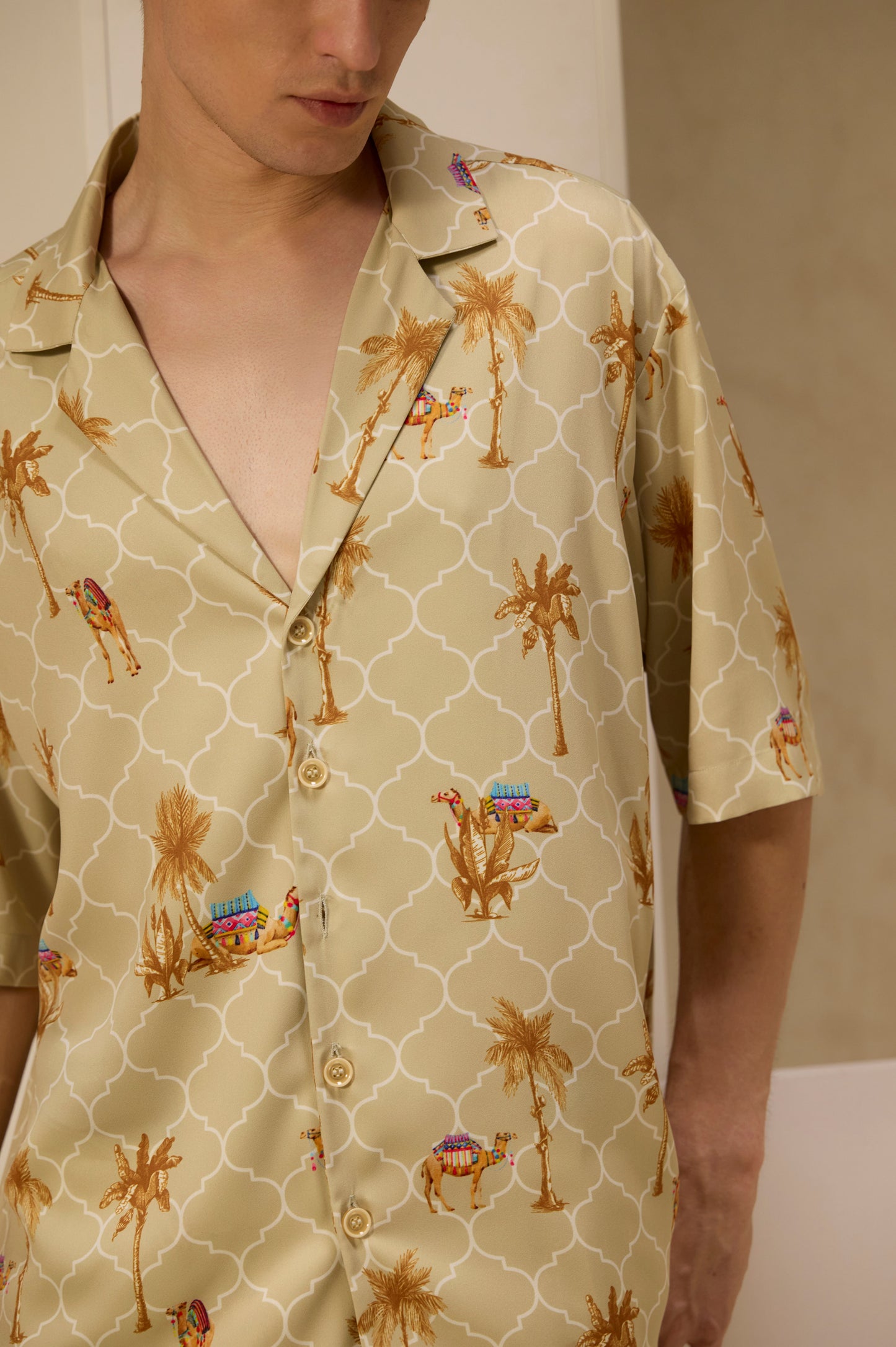 Sahara Soirée Print Shirt