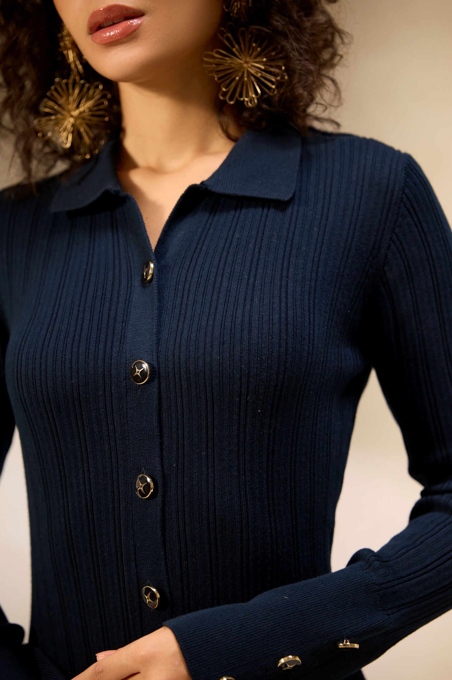 Midnight Muse Knit Dress