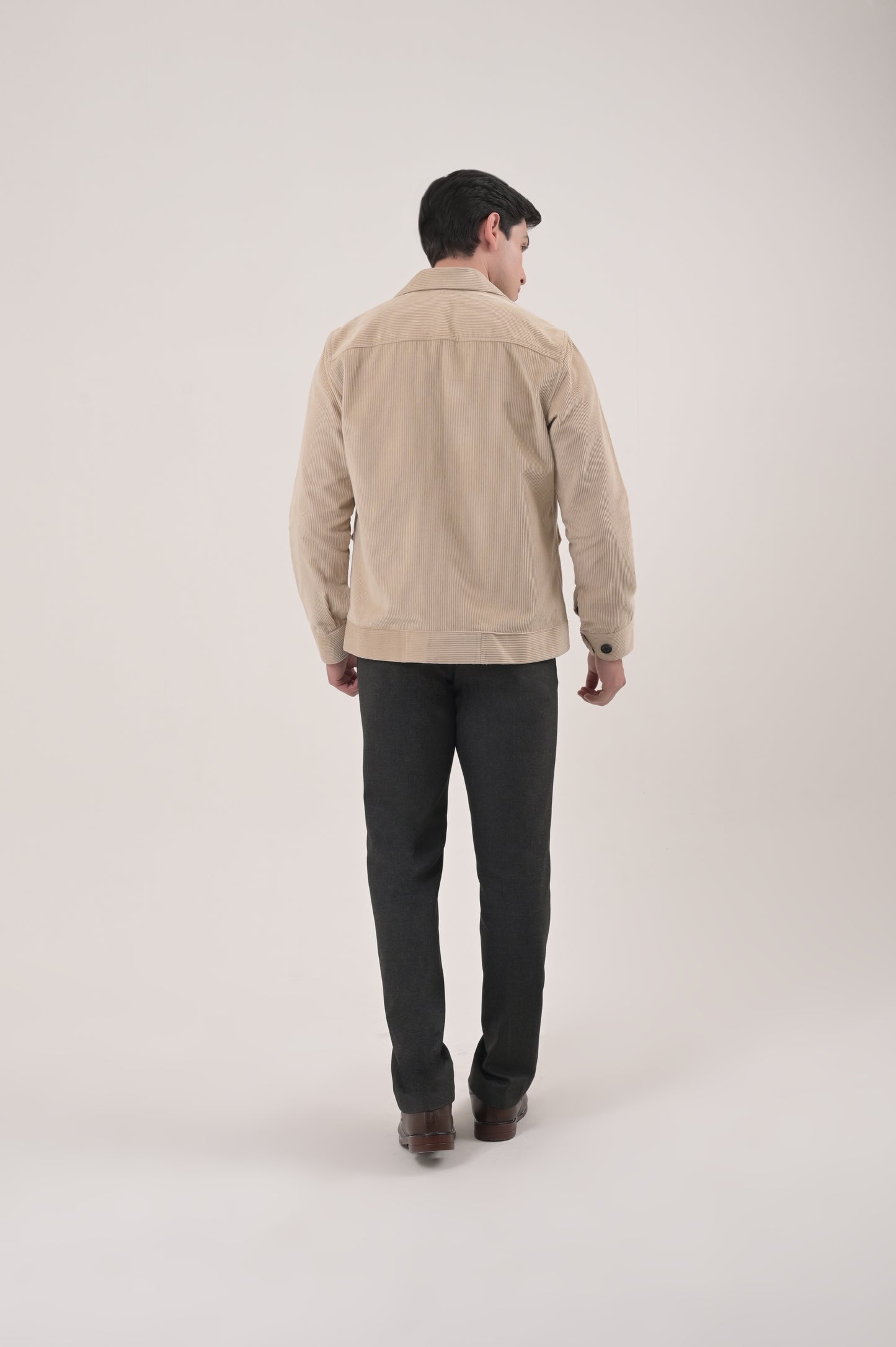 Beige Corduroy Jacket