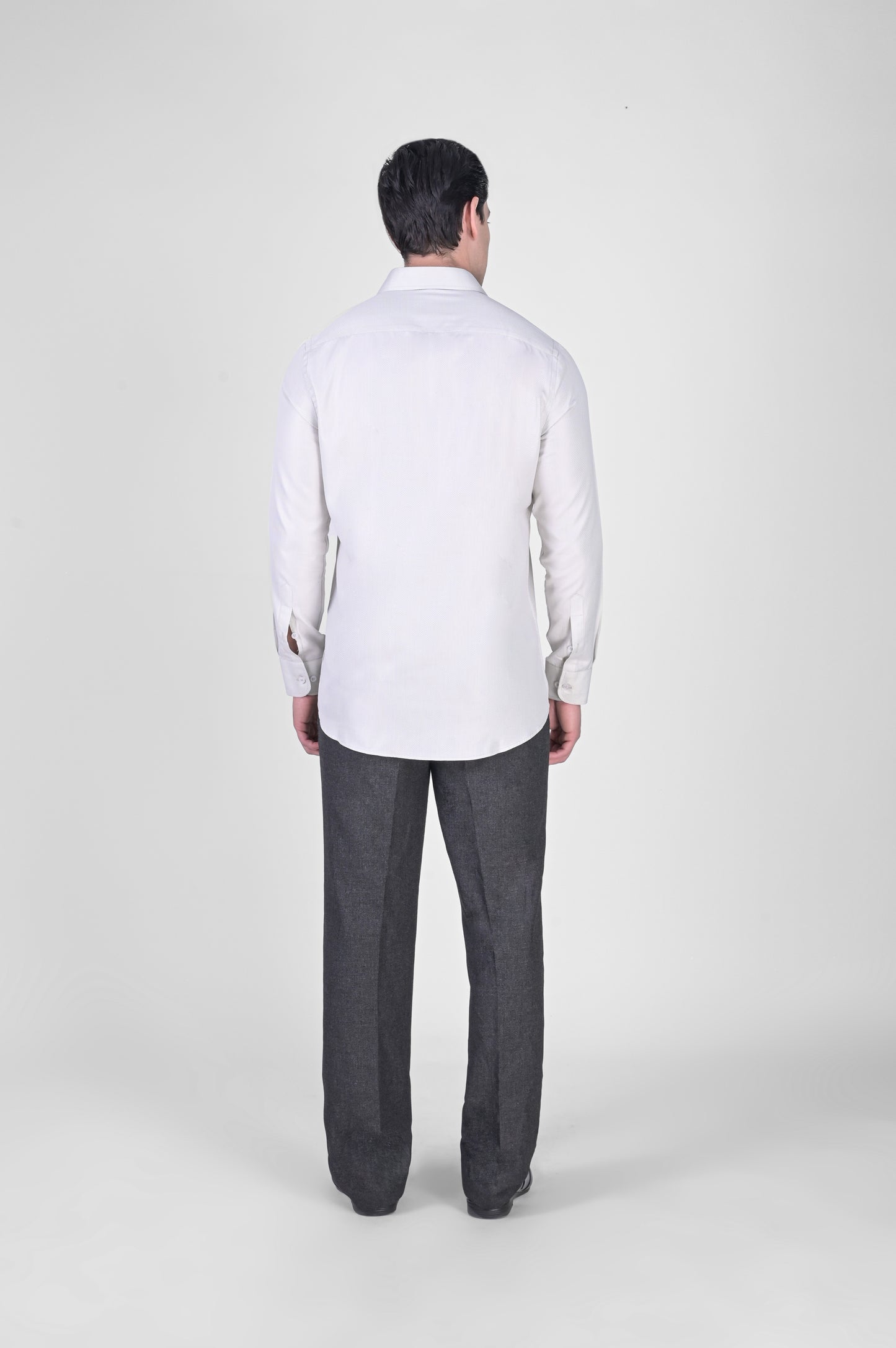 Dobby Textured Shirt Olive