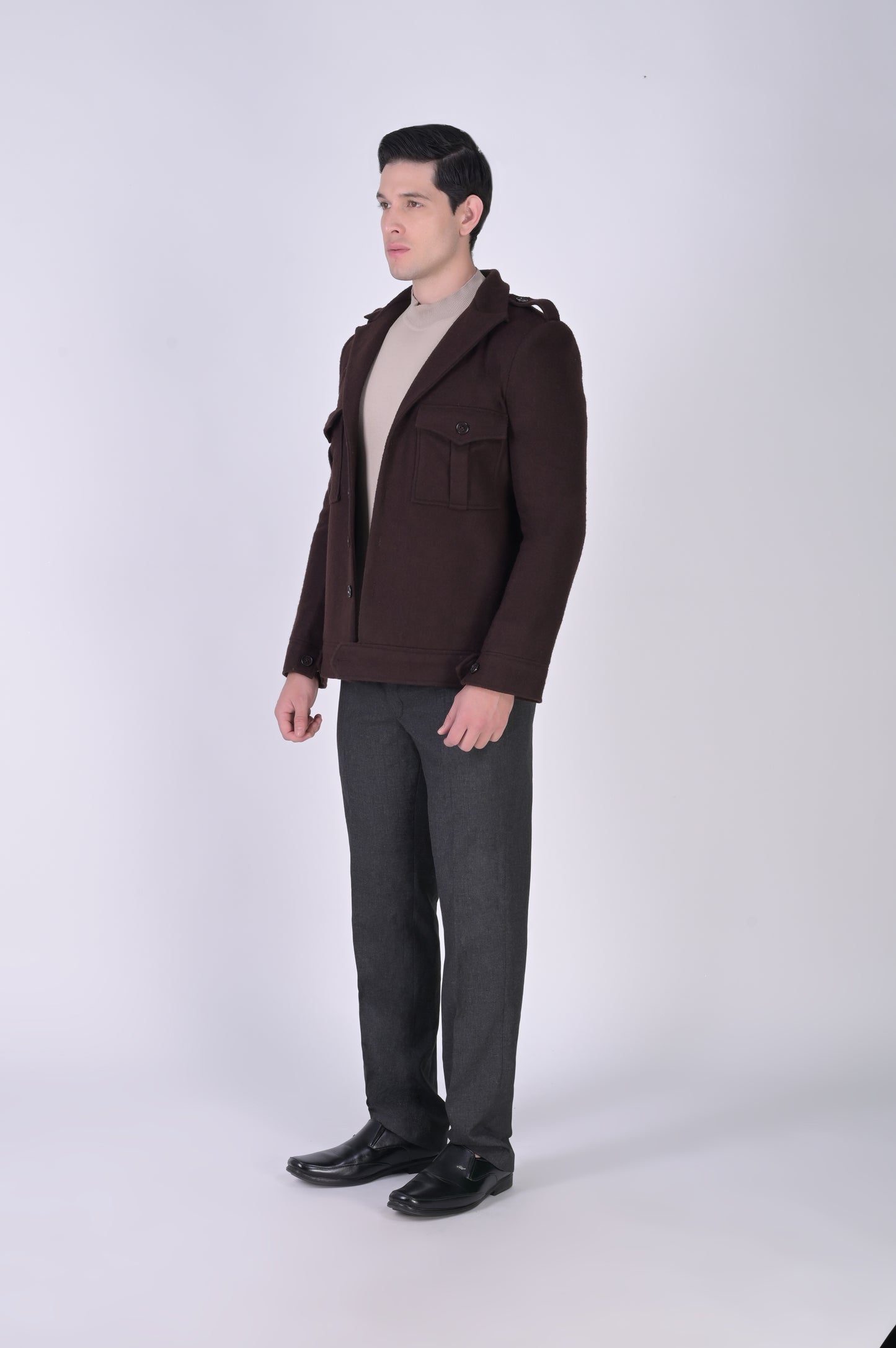 Brown Wool Jacket