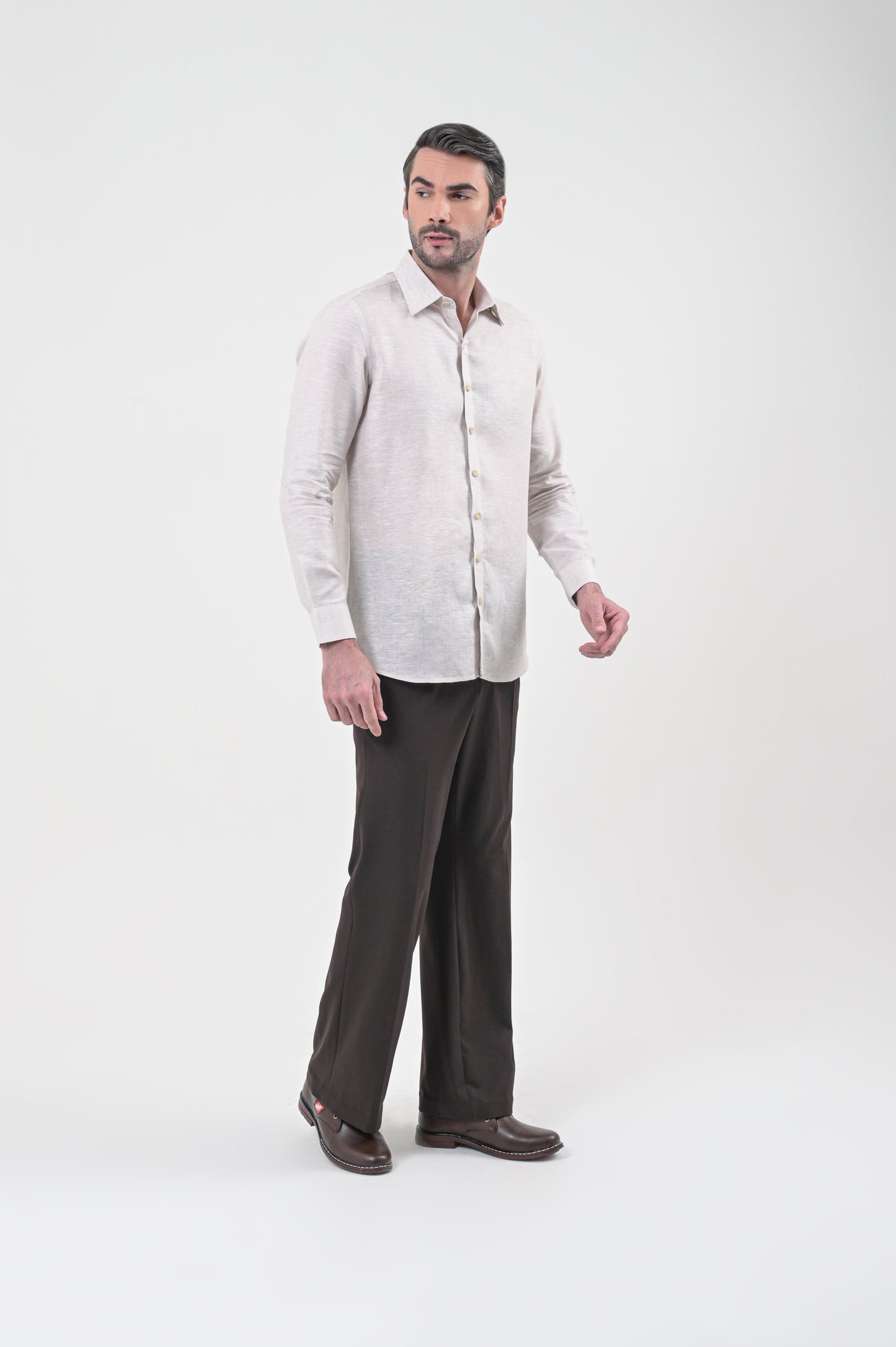 Linen Shirt Beige