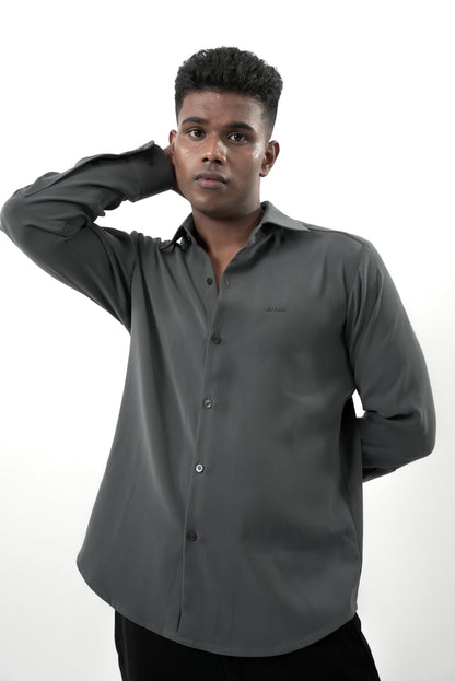 Graphite Velour Shirt