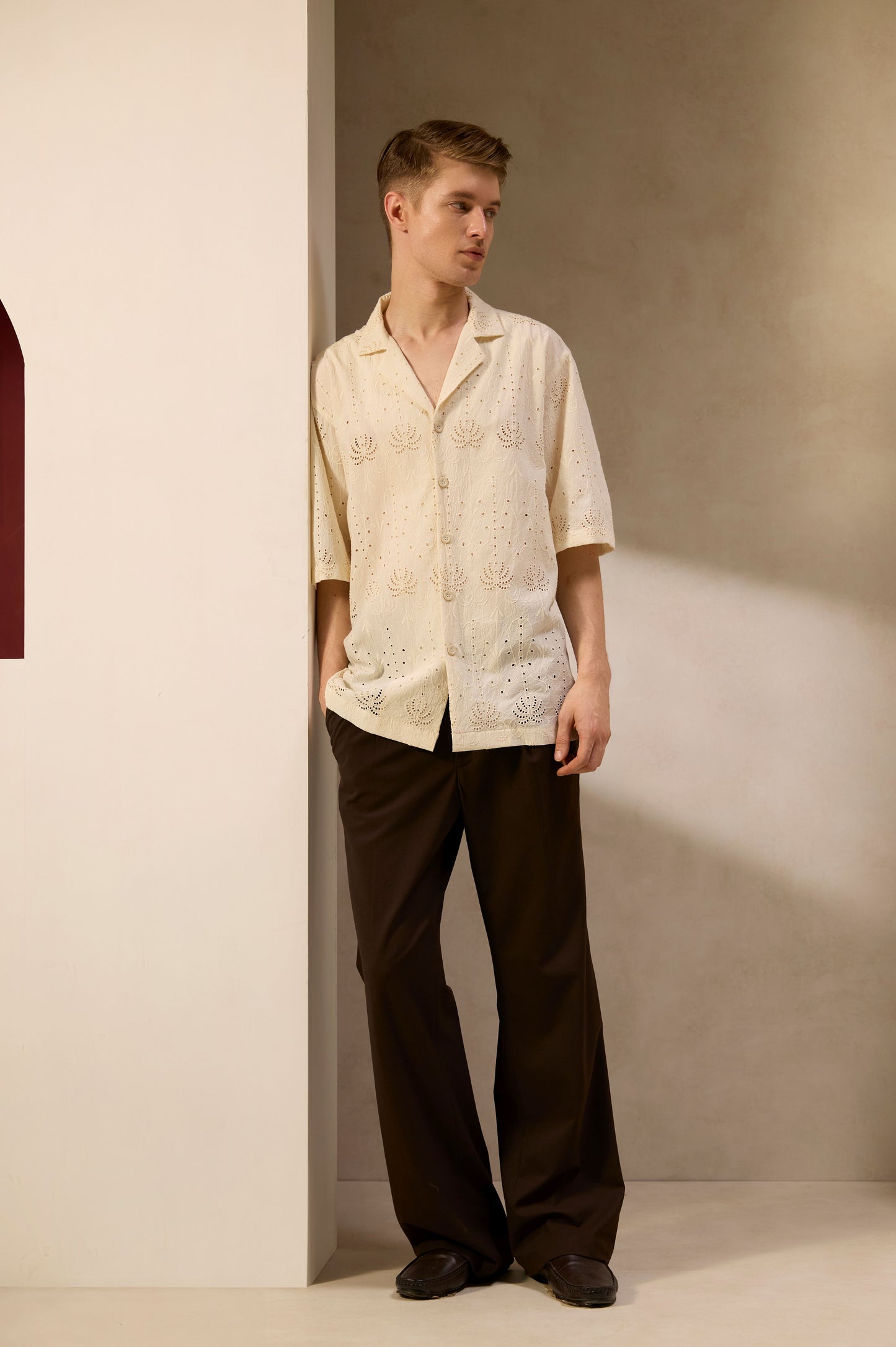 Sunkissed Lace Camp Shirt