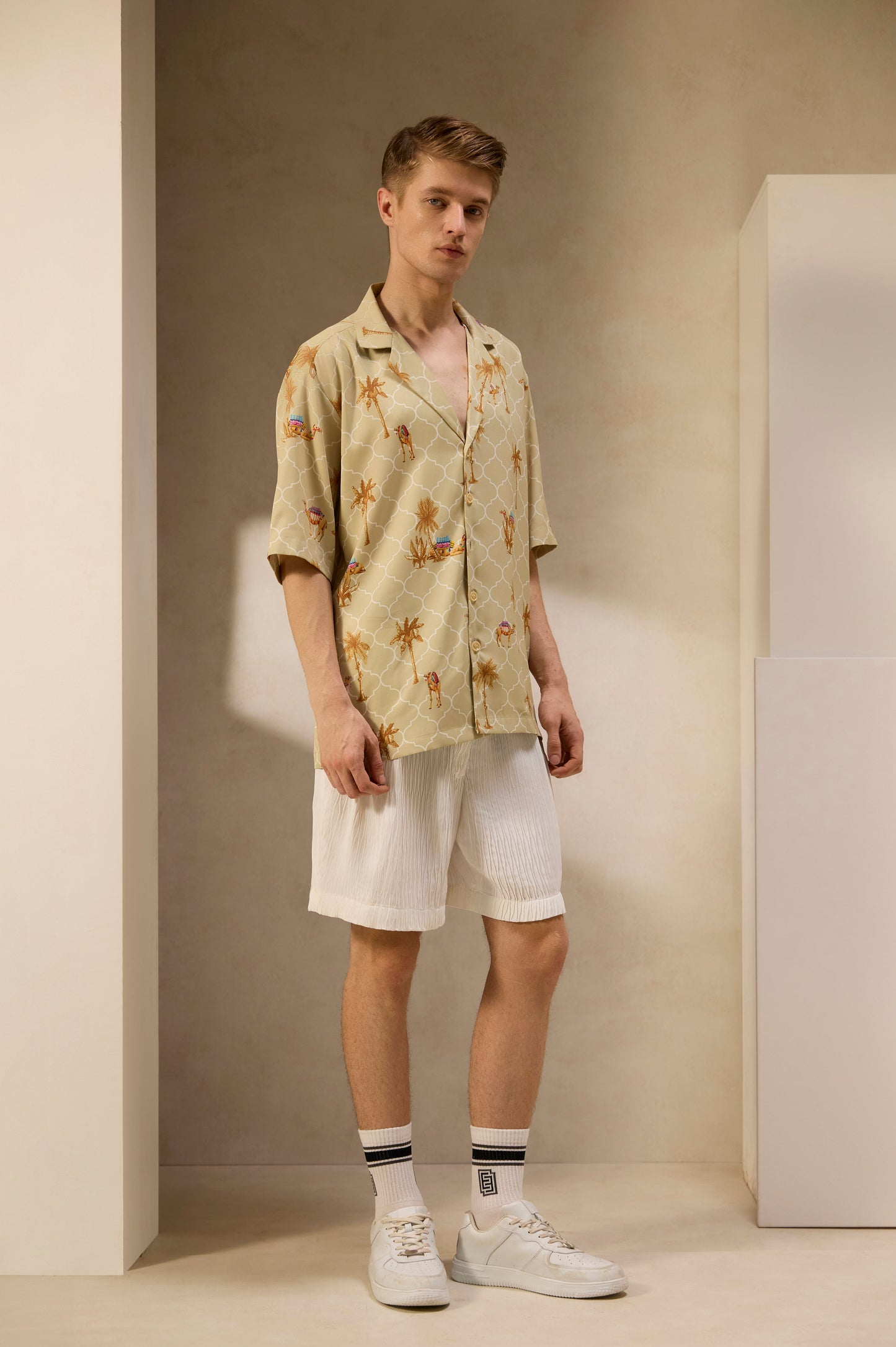 Sahara Soirée Print Shirt