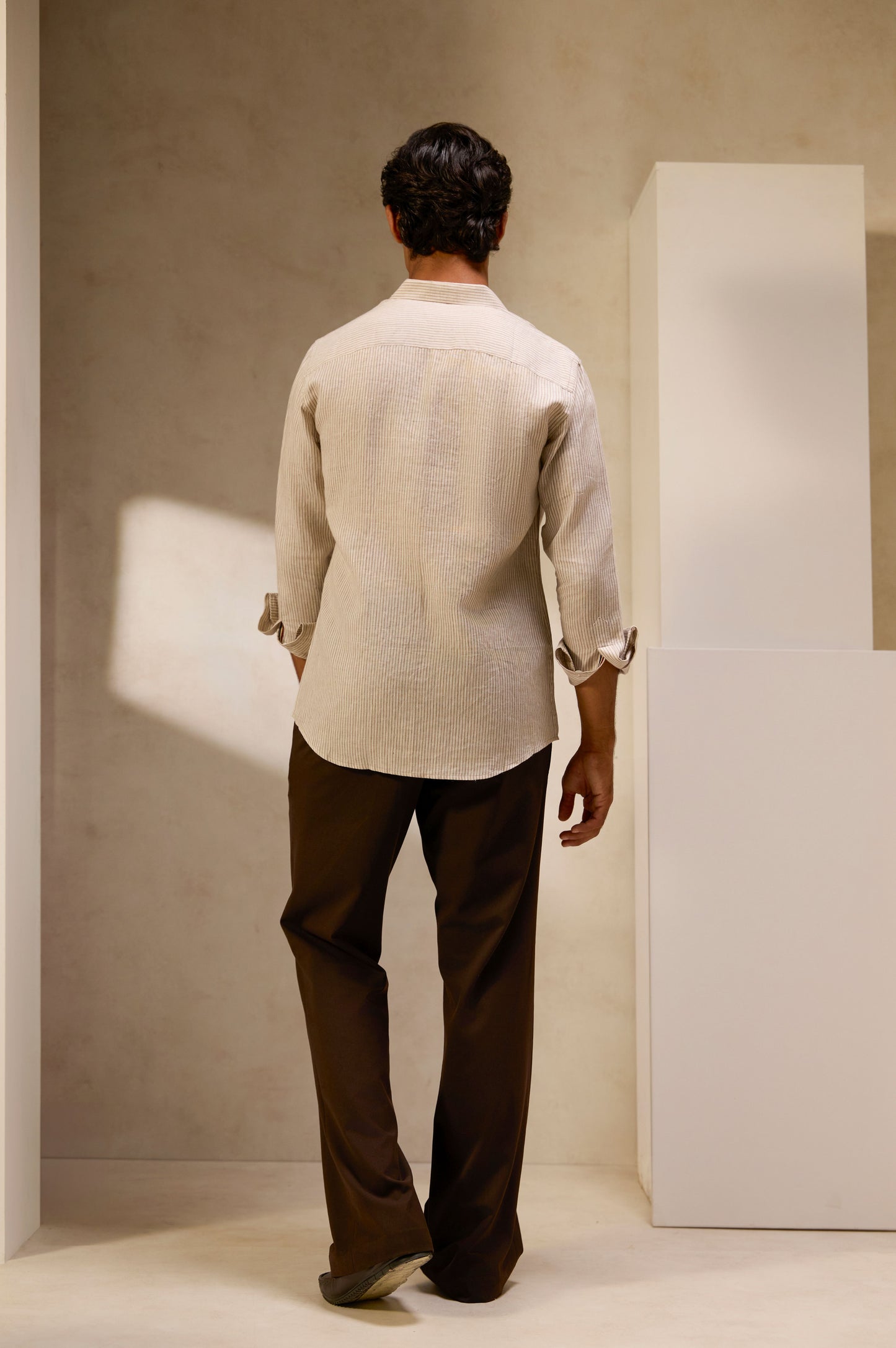 Stone Lines Linen Shirt