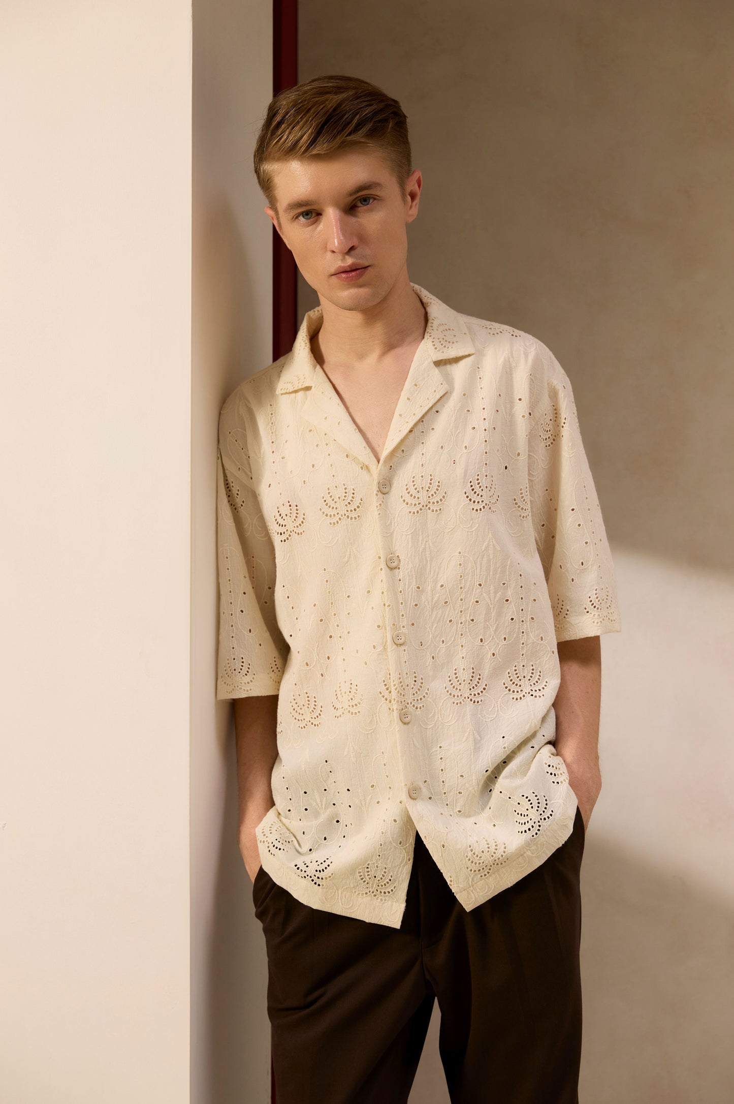 Sunkissed Lace Camp Shirt