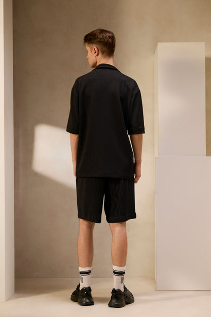 Summer Ripple Elastic Shorts