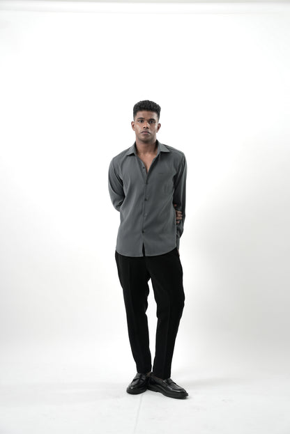 Graphite Velour Shirt