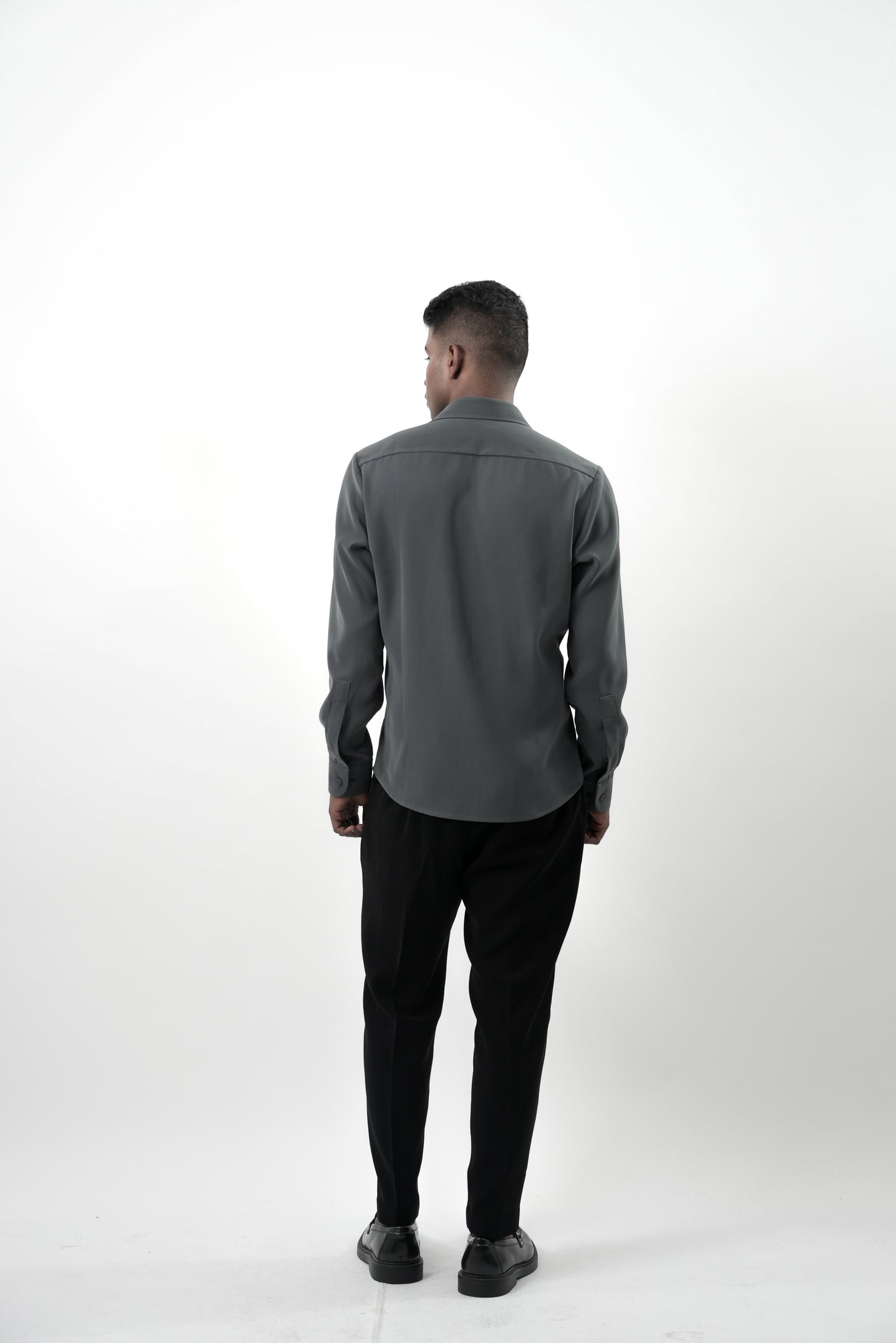 Graphite Velour Shirt