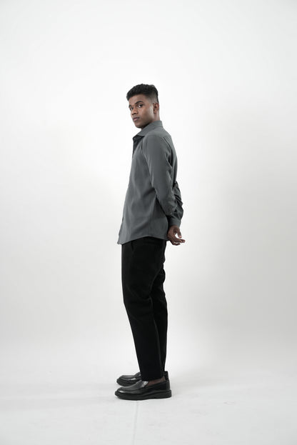 Graphite Velour Shirt