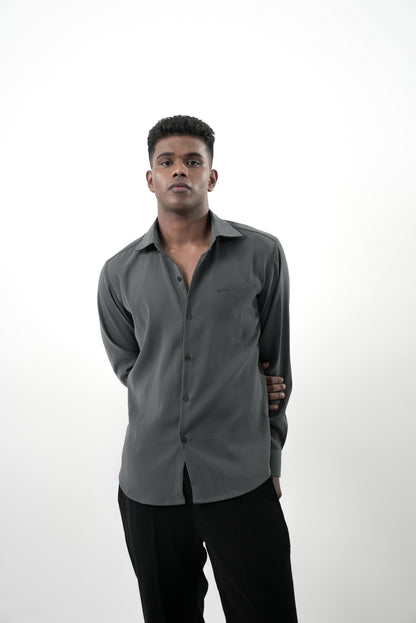 Graphite Velour Shirt