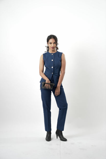 Denim Sculpt Vest