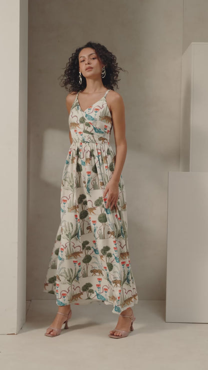 Tropical Reverie Maxi Dress